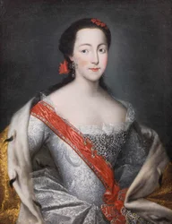 Keisarinna Katariina II:n muotokuva 1729-1796, 1750-luku.