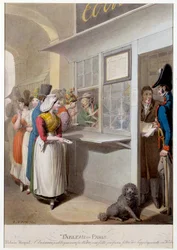 George Emanuel Opitzin (1775-1841) kuninkaallisen palatsin litografian julkinen kirjoittaja 1800-luvun Pariisi, Musee Carnavalet