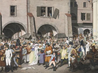 Vilkas markkinapaikka, Praha, 1804