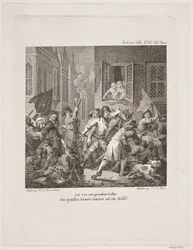 Kuvitus Holbergin komedialle