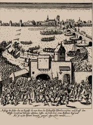 Fettmilchin nousu. Juutalaisten karkottaminen Frankfurtista 23. elokuuta 1614, n. 1616-1617.