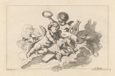 Poëzie La Poesie (otsikko esineessä) Livre des Arts (sarjan nimi)