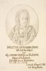 Muotokuva Bolette Catharina From