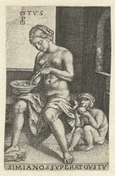 Gust (Gustus) Gvstvs simia nos svperat gvstv (títol a l
