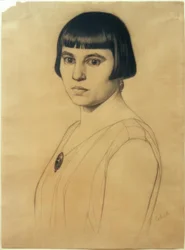 G.Scholz, muotokuva Elisabeth Scholzista