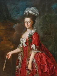 Johann Georg Weikert Muotokuva Maria Kristiinasta Itävallan 1778
