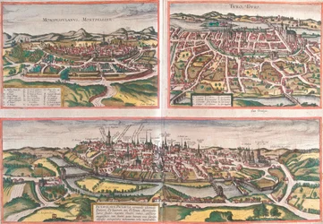 Montpellier, Tours, Poitiers, Ranska