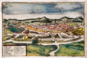 Montpellierin kaupungin suunnitelma