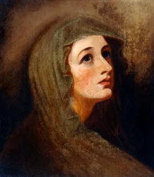 Lady Hamilton Vestalina (öljy kankaalle)