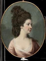 Miss La Touche (öljy kankaalle)