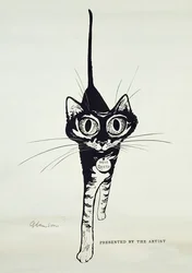 Move Quietly, n. 1962 (intialaista mustetta aluksella)