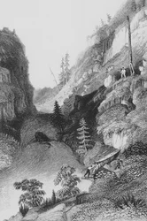 Satamamatka Hoarfrost-joella, 1836