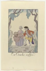 Falbalas ja Fanfreluches vuodelle 1925: La Cruche -kahvila