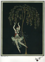 Tamara Karsavina I. Stravinskyn baletissa Tulilintu