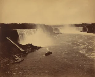 Niagaran putoukset,c. 1890 (kuva)
