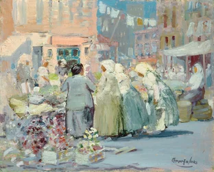 Spring Morning, Houston ja Division Streets, New York