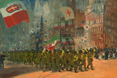 Bersaglieri, 1918.