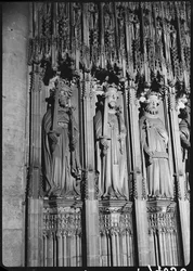 York Minster, Minster Yard, York, 1942.