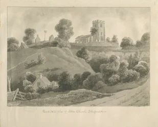 Alton Church: seepiapiirros, 1841