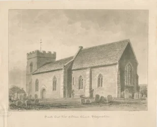 Stowe Church: seepiapesupiirros