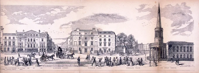 Lontoon panoraama, 1849