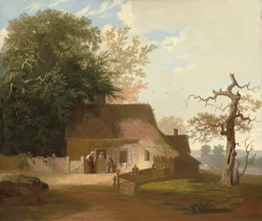 Mökki maisema