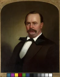 Eversti James Hervey Birch, Jr., muotokuva, n. 1878