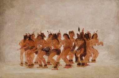 Karhutanssi, valmistautuminen karhunmetsästykseen, 1835-1837.