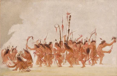 Bravesin tanssi, ojibwa