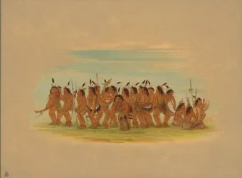 Koiran tanssi - Sioux, 1861.
