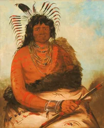 Háh-nee, Majava, soturi, 1834.