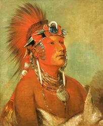 Jee-hé-o-hó-shah, Ei voida heittää alas, soturi, 1832.