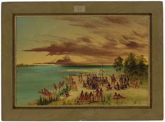 La Salle hakee Louisianaa Ranskalle. 9. huhtikuuta 1682