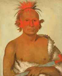 Pash-ee-pa-hó, Little Stabbing Chief nuorempi, yksi Black Hawkin sotureista