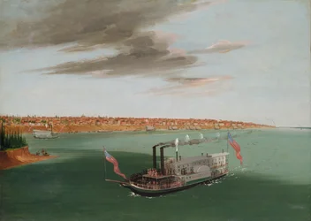 St. Louis alhaalta joesta, 1832-1833.