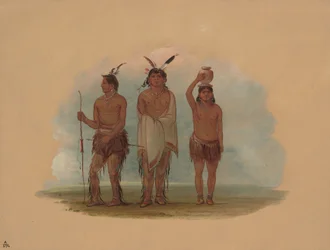 Kolme Walla Walla -intiaania, 18551869.