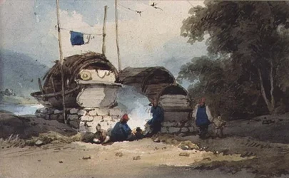Jokirannan leiri, Kiina
