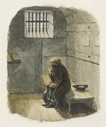 Kuvitus elokuvaan "Oliver Twist"