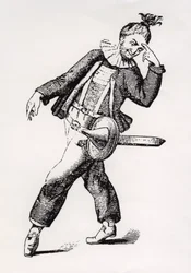 Kasper Punch, 1800-luku.