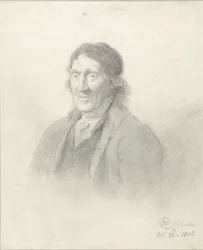 Miehen muotokuva, 1805 (grafiitti musteella paperille)