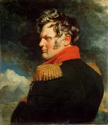 Kenraali Aleksei Jermolovin (1772-1861) muotokuva