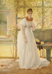 Aidatussa puutarhassa, 1869