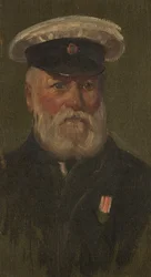 C. Clothierin muotokuva, 6., n. 1920 (öljy paneelille)