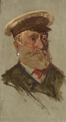 C. Dentin muotokuva, 39., n. 1920 (öljy paneelille)