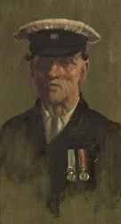 G. Marshmanin muotokuva, 62., n. 1920 (öljy paneelille)