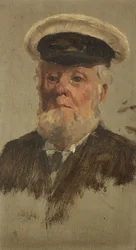 G. Singletonin muotokuva, 6., n. 1920 (öljy paneelille)