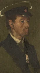 H. Fitzpatrickin muotokuva, 97., n. 1920 (öljy paneelille)