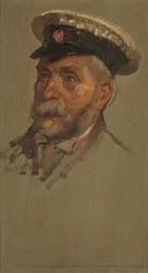 L. Andrewsin muotokuva, 30. v. 1920 (öljy paneelissa)