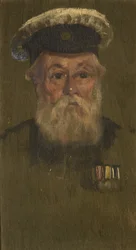 Muotokuva W. H. McKeggistä, R.N., n. 1920 (öljy paneelille)