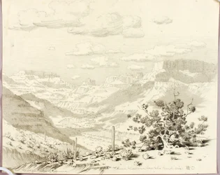 Pilvien varjoja, Apache Trail, Arizona